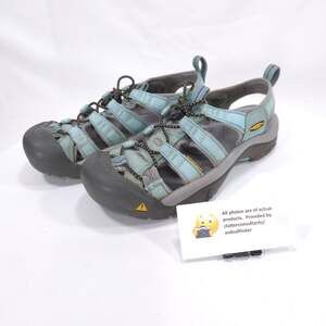 Keen Newport Outdoor Drawstring Adjustable Sandals Womens Size 7 Light Blue